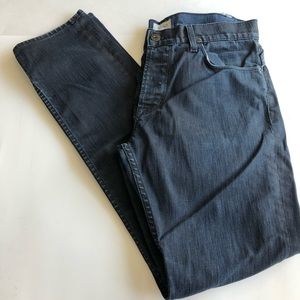 Hudson Jeans Slim Straight Fit Jeans in Dark Wash